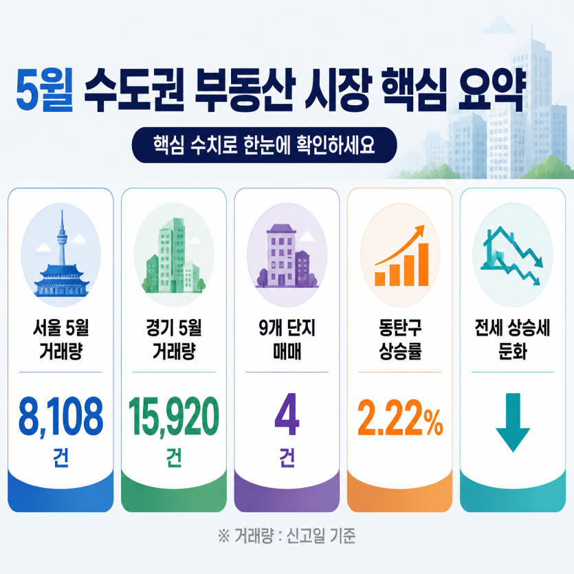 서울·수도권 대장아파트 주간동향 핵심정리