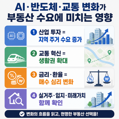AI와 반도체가 바꾸는 부동산 시장 흐름