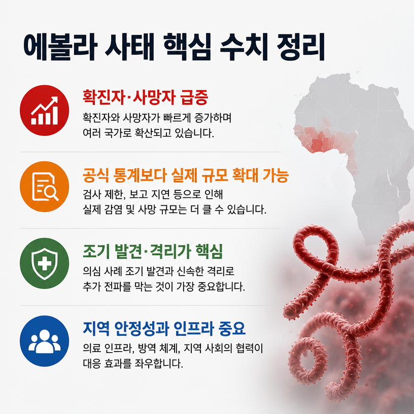 에볼라 사태와 지역 리스크 핵심 정리